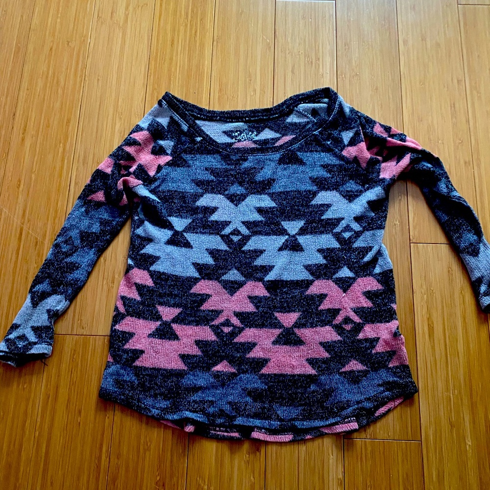 Kids long sleeve sweater shirt